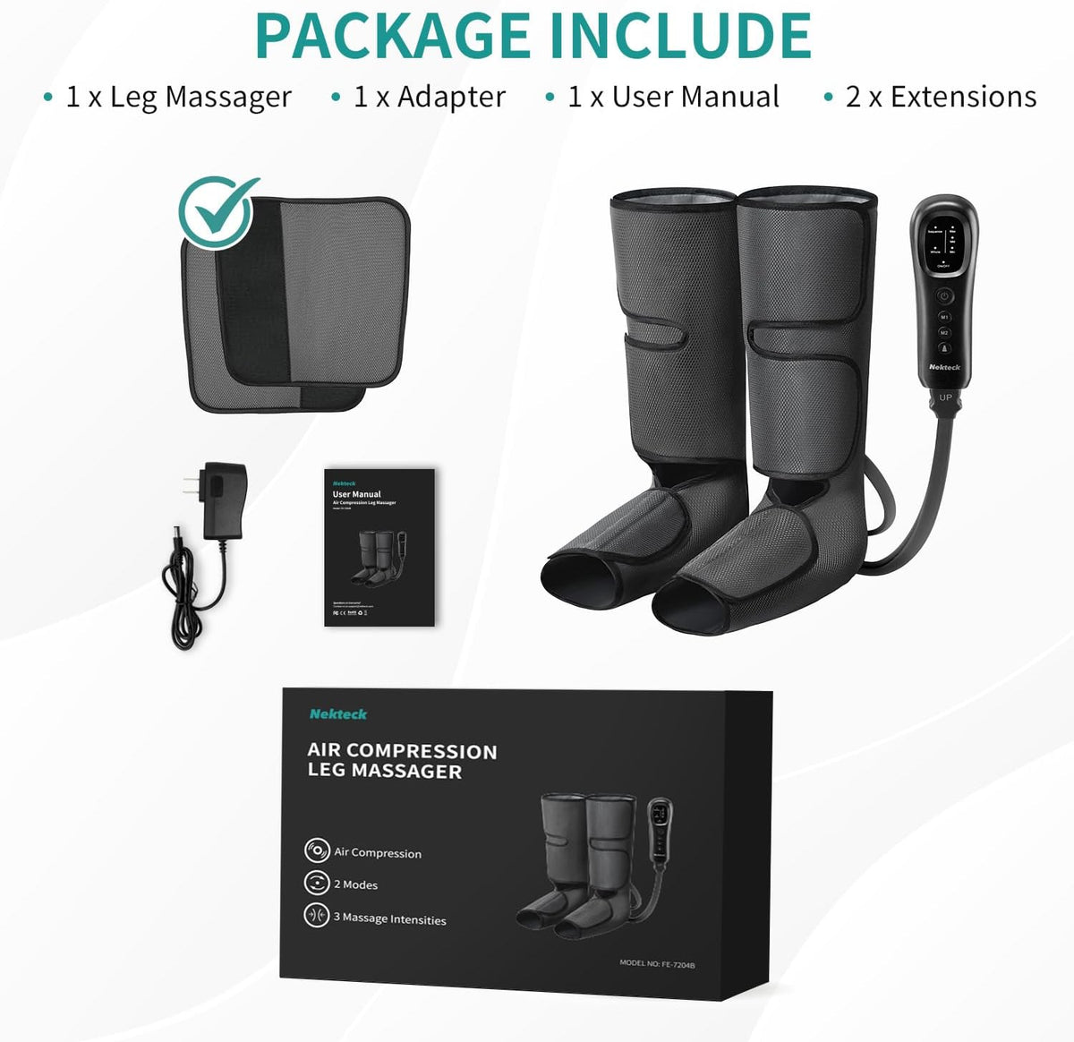 Standard LegTeck™ Lower Leg Massager