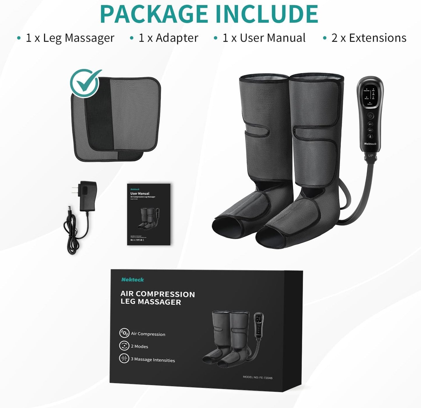 Standard LegTeck™ Lower Leg Massager