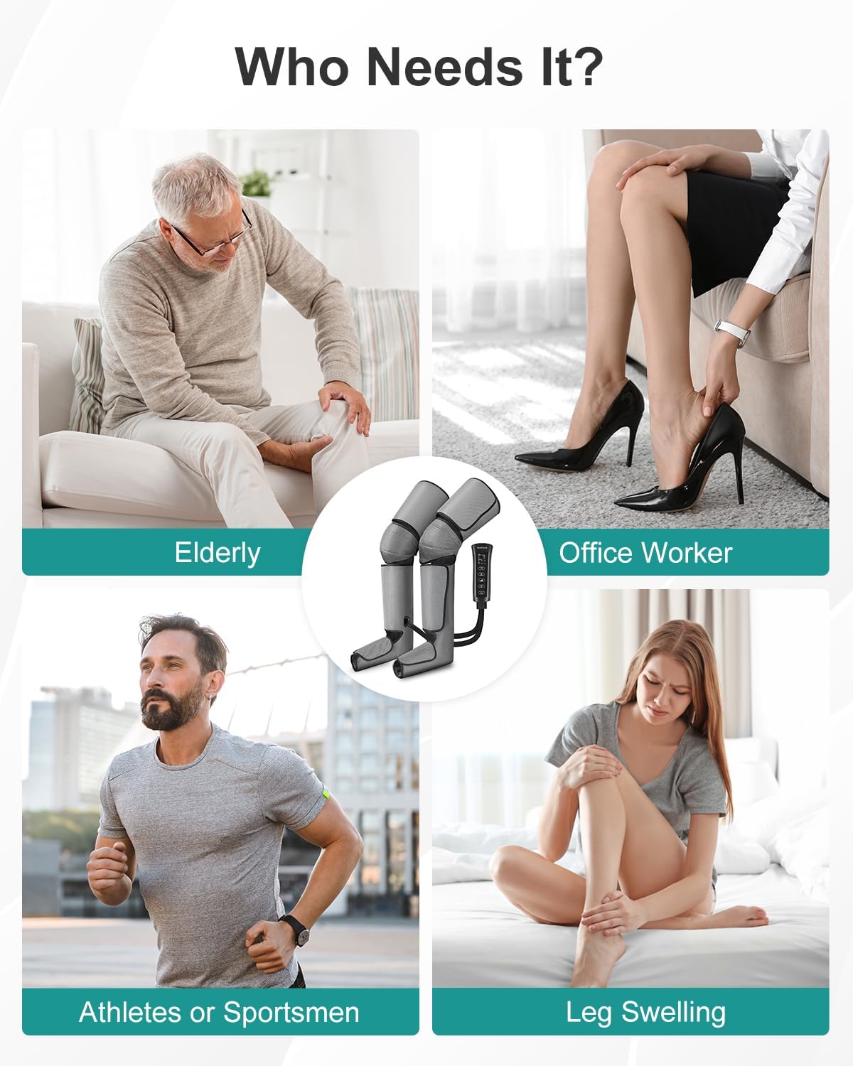 Pro LegTeck™ Full Leg Massager