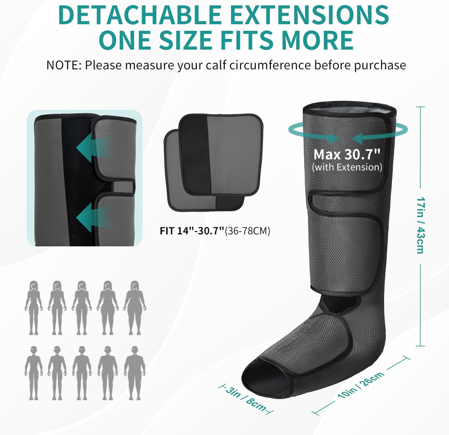 Standard LegTeck™ Lower Leg Massager